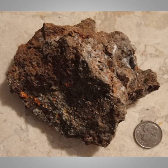 WULFENITE mineral chunk 02 INSPIRATION clarity   112425 - Picture 4 of 5